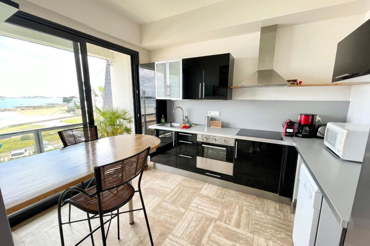 Luxury T3 Standing 2 - Vue Mer Exceptionnelle 180 Larmor-Plage Dış mekan fotoğraf