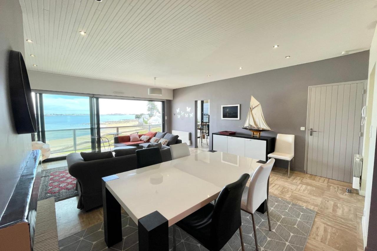 Luxury T3 Standing 2 - Vue Mer Exceptionnelle 180 Larmor-Plage Dış mekan fotoğraf