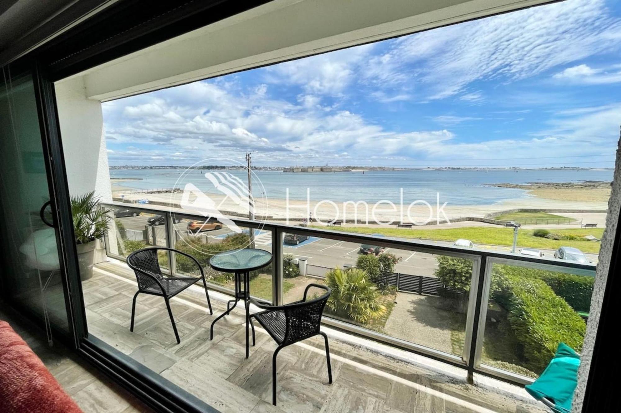 Luxury T3 Standing 2 - Vue Mer Exceptionnelle 180 Larmor-Plage Dış mekan fotoğraf